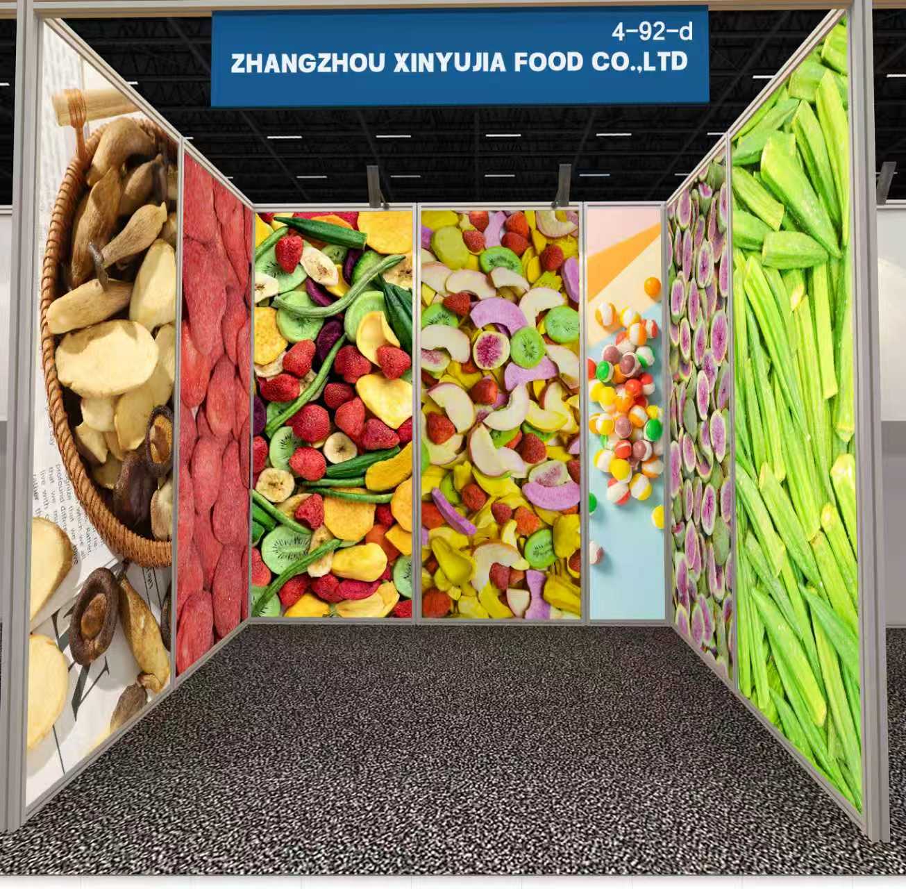 Global Crispy exhibition and buyer communication for freeze-dried food export supply