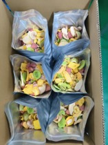 1kg package of mixed fruit