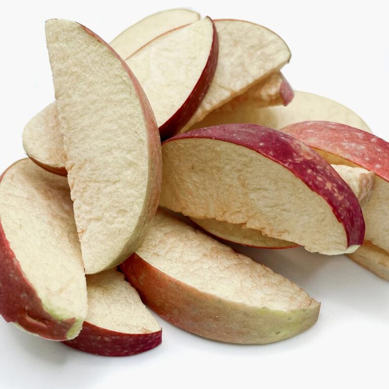 freeze dried apple chips red