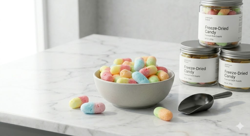 Freeze-Dried Candy sample photo for buyer review