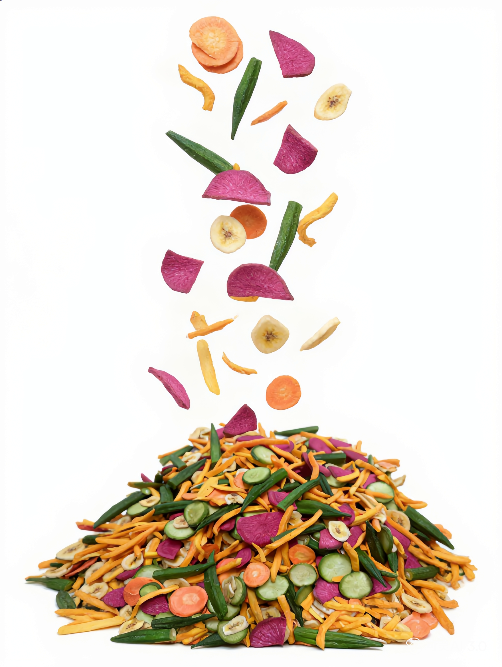 Vegetable chips and vegetable snack products for wholesale buyers